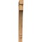 Ekena Millwork Imperial Block Smooth Bracket, Western Red Cedar, 3 1/2"W x 26"D x 38"H BKT04X26X38IMP05SWR - alternate 3
